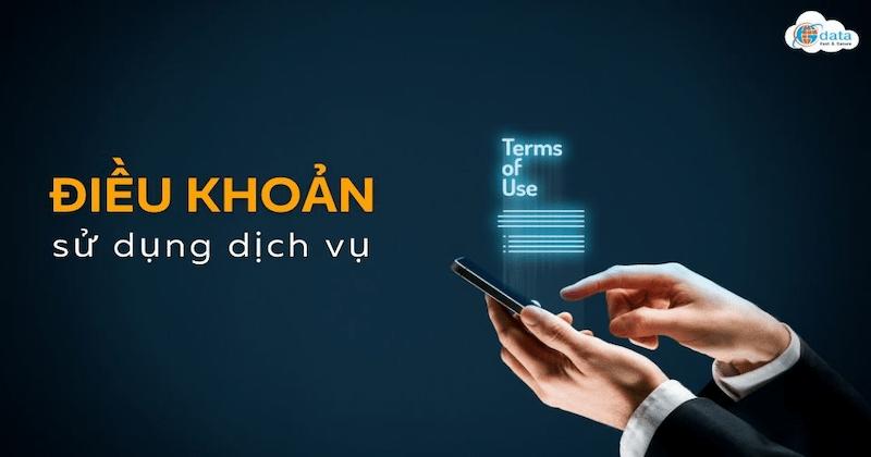 Các điều khoản về quy định sử dụng dịch vụ